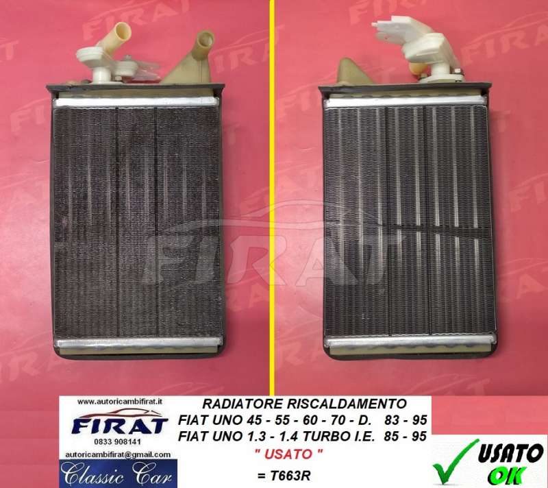RADIATORE RISCALDAMENTO FIAT UNO (USATO)